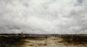 Le Champ-de-Mars, apres l'Exposition de 1878 by Alfred Casile Oil Painting