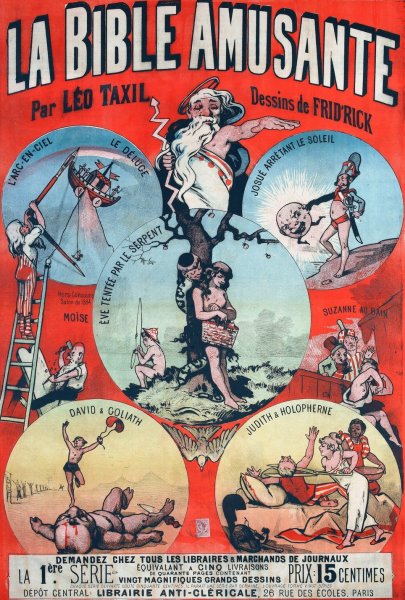 Main Product Photo of La Bible Amusante  Painting by Alfred Choubrac