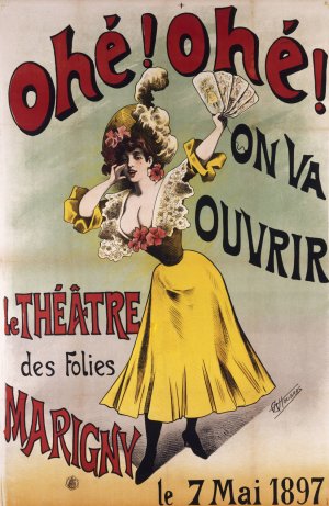 Ohe! Ohe! On Va Ouvrir by Alfred Choubrac Oil Painting