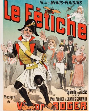Th. Des Menus-Plaisirs Le Fetiche by Alfred Choubrac Oil Painting