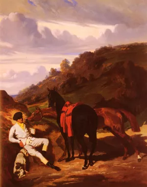 Le Lad Blanc by Alfred Dedreux - Oil Painting Reproduction
