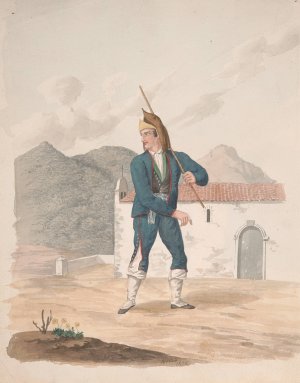 La Palma by Alfred Diston Oil Painting