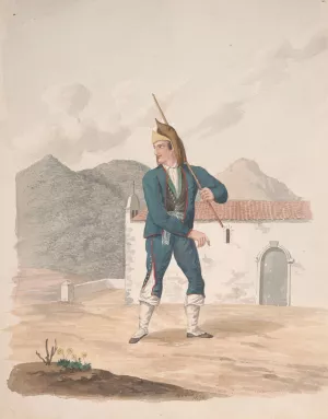 La Palma by Alfred Diston Oil Painting