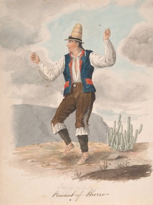 Peasant of Hierro by Alfred Diston Oil Painting