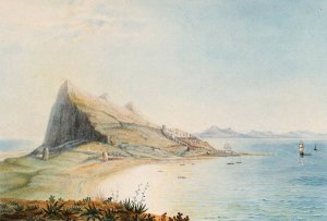 Mer calme by Alfred Fredol Oil Painting