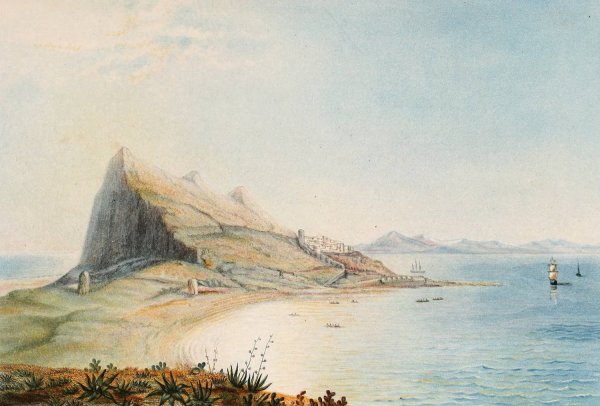 Mer calme  by Alfred Fredol - Hand-Painted Oil Painting Reproduction