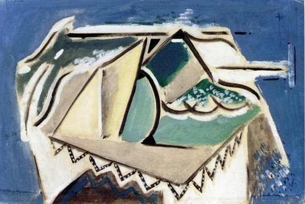 Main Product Photo of Abstract Still Life No. 2 Painting by Alfred Henry Maurer