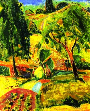 Autumn Oil painting by Alfred Henry Maurer