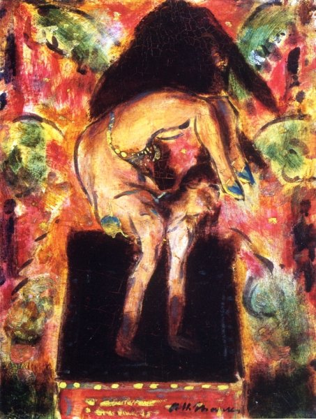 Contortionist by Alfred Henry Maurer - Hand-Painted Oil Painting Reproduction