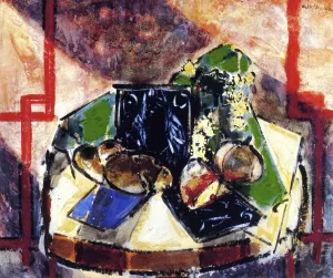 Cubist Still Life by Alfred Henry Maurer Oil Painting