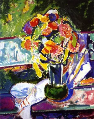 Fauve Still Life Oil painting by Alfred Henry Maurer