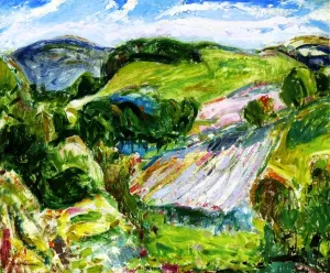 Fields by Alfred Henry Maurer - Oil Painting Reproduction