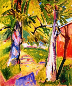 Landscape 6 Oil painting by Alfred Henry Maurer
