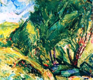 Landscape 8 by Alfred Henry Maurer Oil Painting