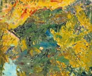 Landscape Oil painting by Alfred Henry Maurer
