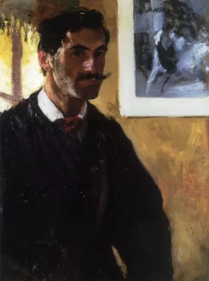 Self Portrait painting by Alfred Henry Maurer