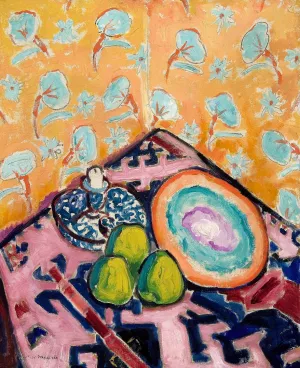 Still Life by Alfred Henry Maurer Oil Painting