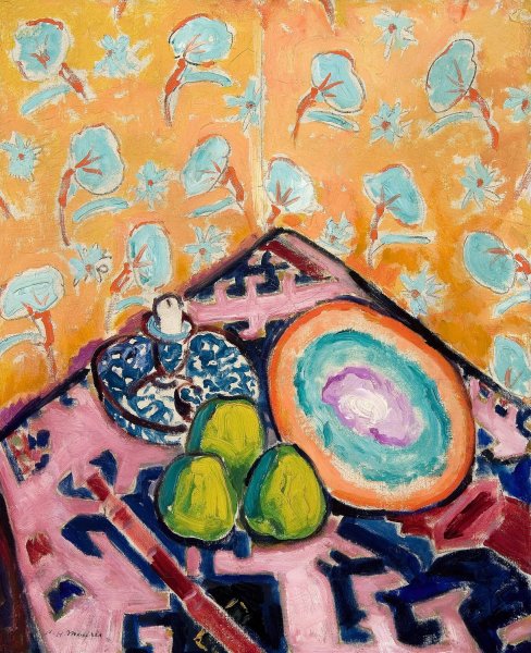 Still Life  by Alfred Henry Maurer - Hand-Painted Oil Painting Reproduction