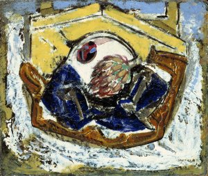 Still Life with Artichoke, II by Alfred Henry Maurer Oil Painting