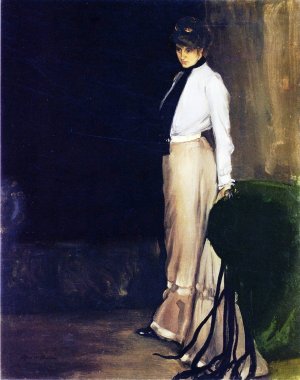 The Model also known as Figure Study Oil painting by Alfred Henry Maurer