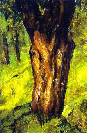 Tree Oil painting by Alfred Henry Maurer