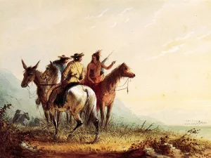 Indian Guide painting by Alfred Jacob Miller