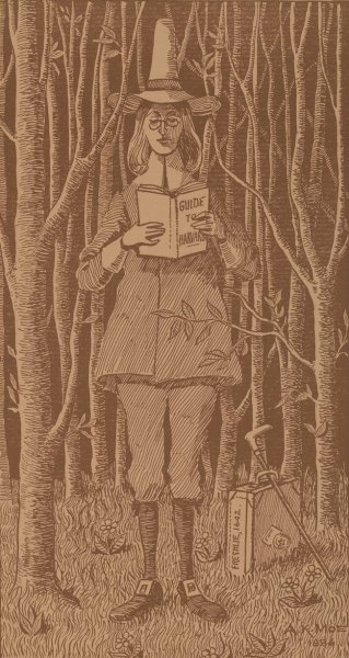 Main Product Photo of An History of ye Harvard Colledge  Painting by Alfred Keane Moe