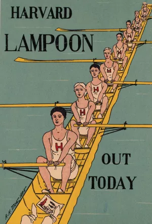 Harvard lampoon, out today by Alfred Keane Moe Oil Painting