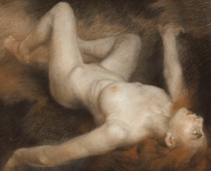 Demoniaque by Alfred Philippe Roll Oil Painting