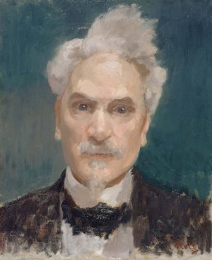 Henri Rochefort by Alfred Philippe Roll Oil Painting