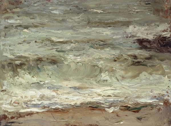 La Vague  by Alfred Philippe Roll - Hand-Painted Oil Painting Reproduction