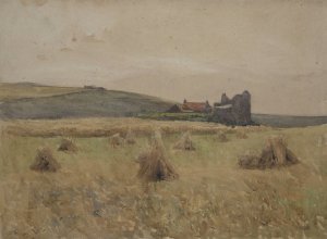 Wheatfield by Alfred R. Waud Oil Painting