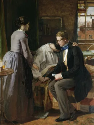Old Schoolfellows by Alfred Rankley Oil Painting