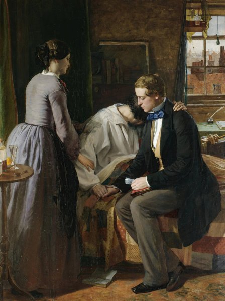 Old Schoolfellows by Alfred Rankley - Hand-Painted Oil Painting Reproduction