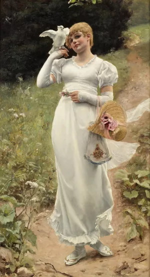 Innocence by Alfred Seifert Oil Painting