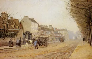 Boulevard Heloise, Argenteuil painting by Alfred Sisley