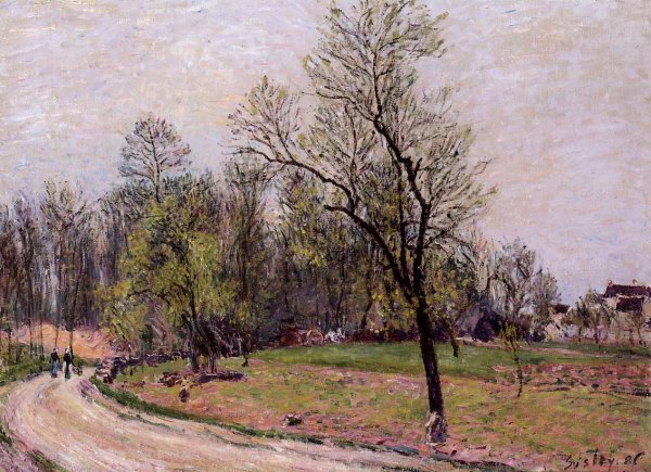Edge of the Forest in Spring, Evening