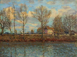 Grand Jatte by Alfred Sisley - Oil Painting Reproduction