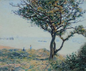 La rade de Cardiff by Alfred Sisley Oil Painting