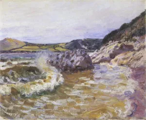 Lady's Cove by Alfred Sisley - Oil Painting Reproduction