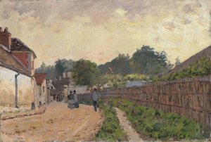 Marly-le-Roi by Alfred Sisley Oil Painting