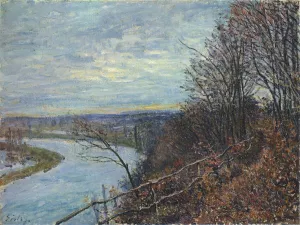 November Afternoon by Alfred Sisley Oil Painting