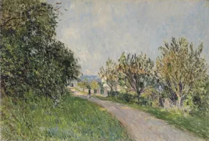 Path Near Sevres by Alfred Sisley - Oil Painting Reproduction