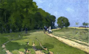 Path Near the Parc de Courances by Alfred Sisley Oil Painting