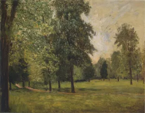 The Park at Sevres by Alfred Sisley The Park at Sevres Oil painting by Alfred Sisley