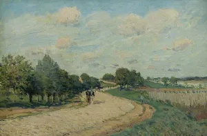 The Route to Mantes painting by Alfred Sisley