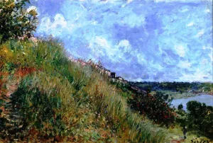 The Seine Near By II by Alfred Sisley Oil Painting