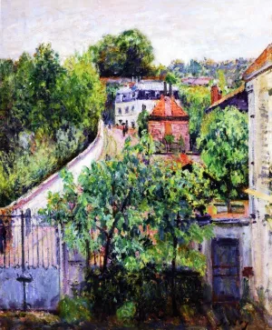 View of Sevres by Alfred Sisley Oil Painting
