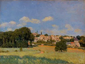 View of St. Cloud - Sunshine by Alfred Sisley Oil Painting