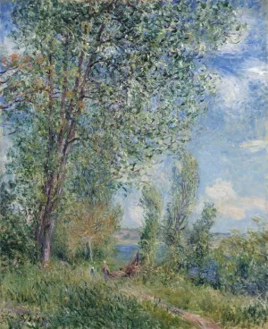 Windy Afternoon in May Oil painting by Alfred Sisley
